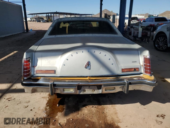 1979 Lincoln Continental with VIN 9Y89S644566, listed as a Copart auction lot 49553065 with 22,212 mi miles and Clean Title. Bid and sale history available at DreamBid. Image 6.