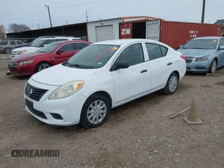 2012 Nissan Versa SL with VIN 3N1CN7AP1CL824229, listed as a IAAI auction lot 41633748 with 134,145 mi miles and . Bid and sale history available at carsss.com. Image 2.