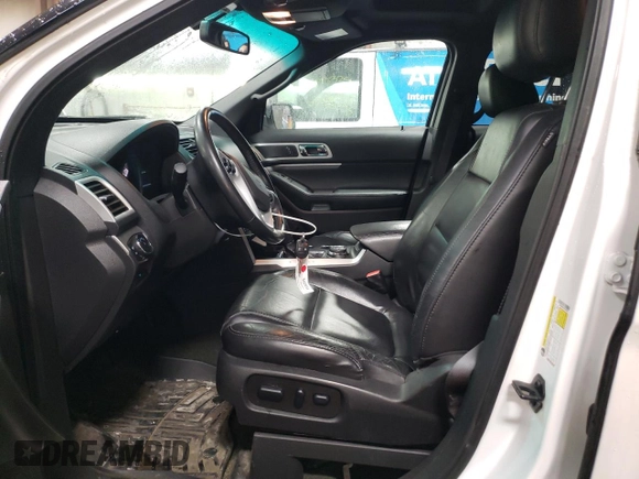 2013 Ford Explorer XLT with VIN 1FM5K8D81DGC93818, listed as a Copart auction lot 50169925 with 124,111 mi miles and Salvage Title. Bid and sale history available at DreamBid. Image 7.