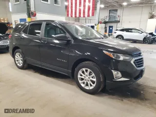 2020 Chevrolet Equinox LS with VIN 2GNAXSEV8L6184705, listed as a Copart auction lot 48496455 with 79,724 mi miles and Salvage Title. Bid and sale history available at carsss.com. Image 4.