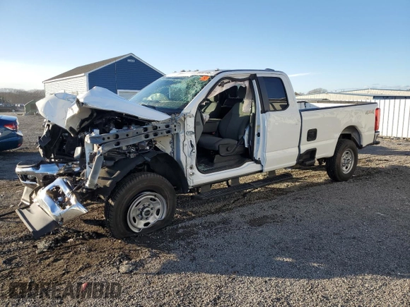 2024 Ford F-250 XL with VIN 1FT7X2BAXRED60131, listed as a Copart auction lot 46032195 with Not provided miles and Salvage title. Bid and sale history available at DreamBid. Image 1.