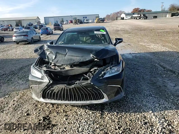 2021 Lexus ES with VIN 58ADA1C16MU012889, listed as a Copart auction lot 81812384 with 57,746 mi miles and Clean Title. Bid and sale history available at carsss.com. Image 10.