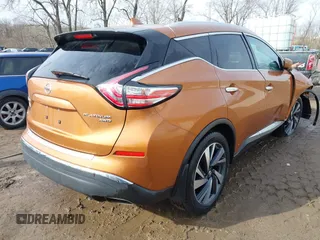 2017 Nissan Murano S with VIN 5N1AZ2MH6HN103570, listed as a IAAI auction lot 41534592 with 104,057 mi miles and . Bid and sale history available at DreamBid. Image 4.