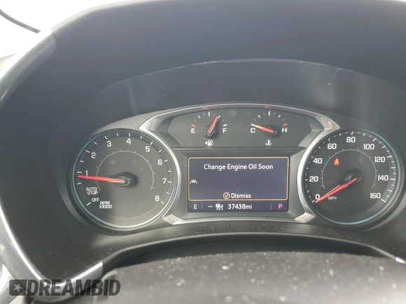 2021 Chevrolet Equinox Premier с VIN 3GNAXNEV1MS109834, выставлен на аукционе Copart как лот 54452205 с пробегом 37 438 миль миль и Списание • Salvage title. История ставок и продаж доступна на DreamBid. Изображение 9.
