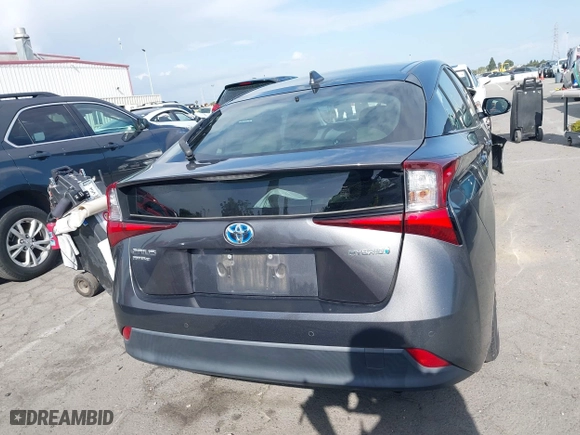 2019 Toyota Prius LE with VIN JTDL9RFUXK3005094, listed as a IAAI auction lot 41948749 with 98,156 mi miles. Bid and sale history available at carsss.com. Image 16.