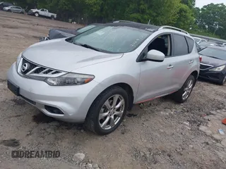 2013 Nissan Murano LE with VIN JN8AZ1MUXDW202932, listed as a IAAI auction lot 42120957 with 160,099 mi miles. Bid and sale history available at carsss.com. Image 2.