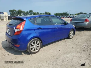 2012 Hyundai Accent SE with VIN KMHCU5AE0CU038264, listed as a Copart auction lot 48112185 with 0 mi miles and Non Repairable. Bid and sale history available at carsss.com. Image 3.