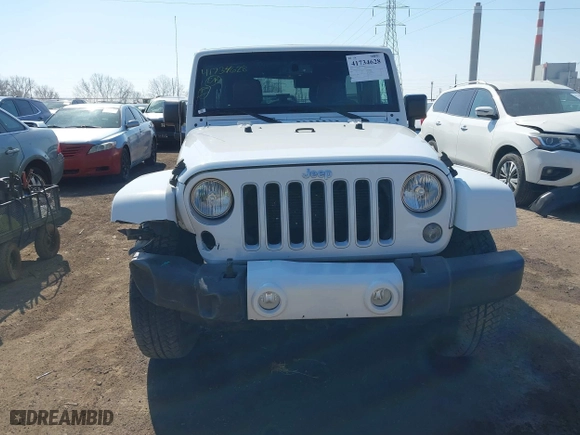 2016 Jeep Wrangler Unlimited 75th Anniversary with VIN 1C4BJWEG1GL222361, listed as a IAAI auction lot 41734628 with 110,066 mi miles. Bid and sale history available at carsss.com. Image 12.