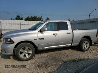 2013 Ram 1500 Sport with VIN 1C6RR7HT3DS536009, listed as a Copart auction lot 46908155 with 213,863 mi miles and Salvage title. Bid and sale history available at DreamBid. Image 1.