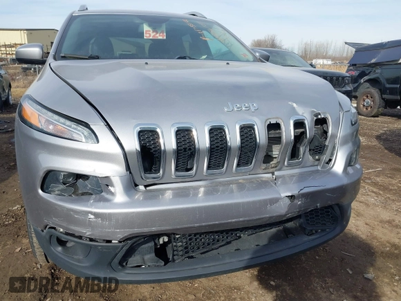 2018 Jeep Cherokee Latitude Plus with VIN 1C4PJMLX1JD550457, listed as a IAAI auction lot 41456104 with 85,931 mi miles and . Bid and sale history available at DreamBid. Image 6.