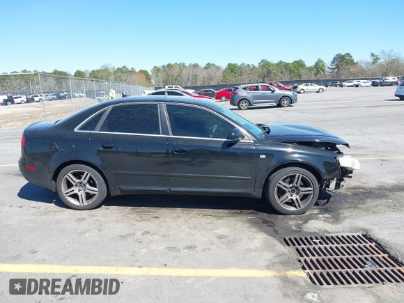 2008 Audi A4 2.0T with VIN WAUAF78EX8A017337, listed as a IAAI auction lot 41826061 with 272,990 mi miles. Bid and sale history available at carsss.com. Image 13.