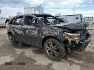 2012 Ford Edge Limited with VIN 2FMDK3KC9CBA48003, listed as a Copart auction lot 69063164 with 0 mi miles and Salvage Title. Bid and sale history available at carsss.com. Image 4.