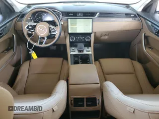 2022 Jaguar F-Pace S with VIN SADCJ2EXXNA689658, listed as a Copart auction lot 54337025 with 35,666 mi miles and Salvage title. Bid and sale history available at DreamBid. Image 8.