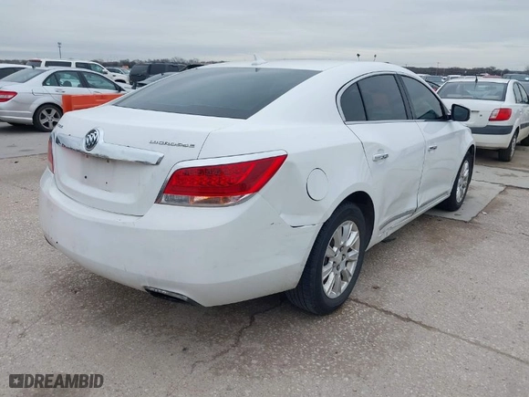 2012 Buick LaCrosse Convenience with VIN 1G4GB5E36CF108645, listed as a IAAI auction lot 41645491 with 178,459 mi miles. Bid and sale history available at carsss.com. Image 4.
