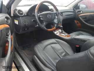 2005 Mercedes-Benz CLK-Class 5.0L with VIN WDBTJ75J05F138614, listed as a Copart auction lot 44733355 with 113,866 mi miles and Salvage Title. Bid and sale history available at carsss.com. Image 8.