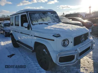 2022 Mercedes-Benz G with VIN W1NYC7HJ0NX458788, listed as a Copart auction lot 85795504 with Not Provided miles and Salvage Title. Bid and sale history available at carsss.com. Image 4.
