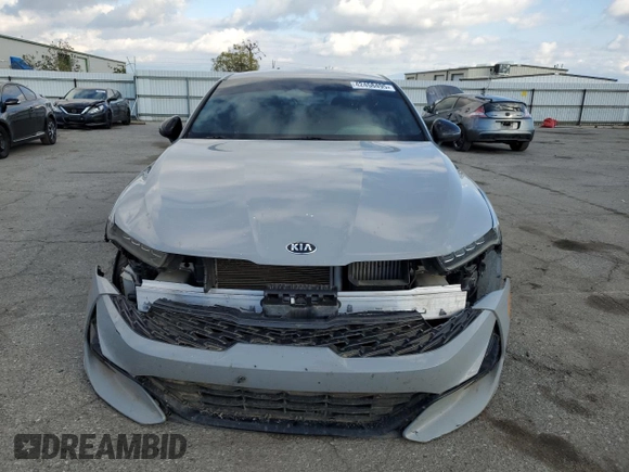 2021 Kia K5 GT-Line with VIN 5XXG64J25MG006868, listed as a Copart auction lot 42458495 with 78,771 mi miles and Salvage Title. Bid and sale history available at carsss.com. Image 5.