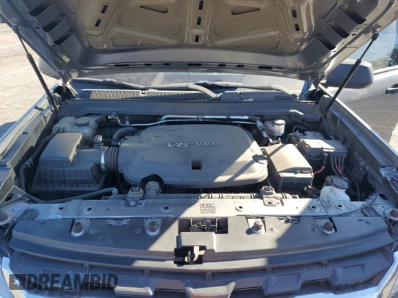 2021 Chevrolet Colorado 2WD Work Truck with VIN 1GCGSBEN1M1201785, listed as a Copart auction lot 80136184 with 99,928 mi miles and Salvage title. Bid and sale history available at DreamBid. Image 11.