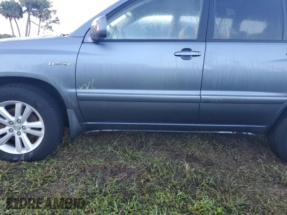 2006 Toyota Highlander Hybrid with VIN JTEEW21A560007876, listed as a Copart auction lot 74311214 with 225,306 mi miles and Salvage Title. Bid and sale history available at carsss.com. Image 13.