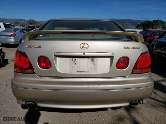 2003 Lexus GS 430 with VIN JT8BL69S030012773, listed as a Copart auction lot 45017945 with 240,719 mi miles and Salvage Title. Bid and sale history available at carsss.com. Image 6.