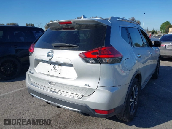 2017 Nissan Rogue SV with VIN 5N1AT2MT1HC783914, listed as a IAAI auction lot 41740067 with 109,102 mi miles and . Bid and sale history available at DreamBid. Image 4.