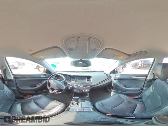 2016 Kia Cadenza with VIN KNALN4D72G5216522, listed as a Copart auction lot 78855824 with 150,028 mi miles and Salvage Title. Bid and sale history available at DreamBid. Image 13.