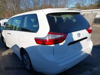 2018 Toyota Sienna L with VIN 5TDZZ3DC4JS956096, listed as a IAAI auction lot 41244790 with 94,072 mi miles and . Bid and sale history available at DreamBid. Image 3.