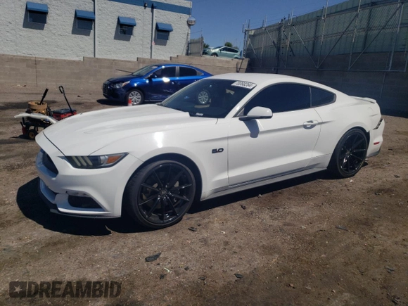 2017 Ford Mustang GT with VIN 1FA6P8CF4H5293670, listed as a Copart auction lot 79775264 with 92,627 mi miles and Clean title. Bid and sale history available at DreamBid. Image 1.