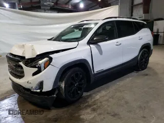 2020 GMC Terrain SLT with VIN 3GKALVEV3LL310748, listed as a Copart auction lot 46742895 with 156,264 mi miles and Salvage Title. Bid and sale history available at carsss.com. Image 1.