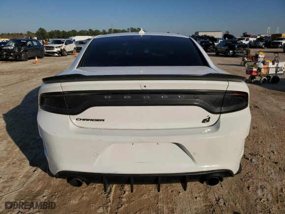 2020 Dodge Charger Scat Pack Widebody with VIN 2C3CDXGJ2LH174021, listed as a Copart auction lot 79707354 with 58,817 mi miles and Non Repairable. Bid and sale history available at carsss.com. Image 6.