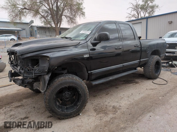 2006 Dodge 1500 SLT z VIN 1D7HU18216S566822, wystawiony jako Copart lot #52455255 z przebiegiem 142 382 mil mil oraz Szkoda całkowita • Salvage title. Historia ofert i sprzedaży dostępna na DreamBid. Obrazek 1.
