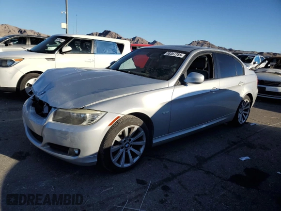 2009 BMW 3 Series 328i with VIN WBAPH73589E128233, listed as a Copart auction lot 88367785 with 63,142 mi miles and Salvage title. Bid and sale history available at DreamBid. Image 1.