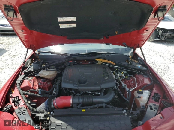 2018 Alfa Romeo Giulia z VIN ZARFAEBN6J7597215, wystawiony jako Copart lot #53338845 z przebiegiem 55 130 mil mil oraz Szkoda całkowita • Salvage title. Historia ofert i sprzedaży dostępna na DreamBid. Obrazek 11.