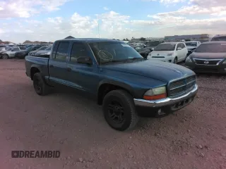 2003 Dodge Dakota Sport with VIN 1D7HL38N53S307805, listed as a Copart auction lot 86829114 with 193,521 mi miles and Clean Title. Bid and sale history available at carsss.com. Image 4.