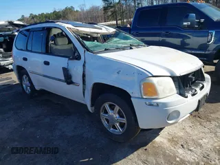 2008 GMC Envoy SLE2 with VIN 1GKDT13S282168352, listed as a IAAI auction lot 41667743 with 190,192 mi miles. Bid and sale history available at carsss.com. Image 1.