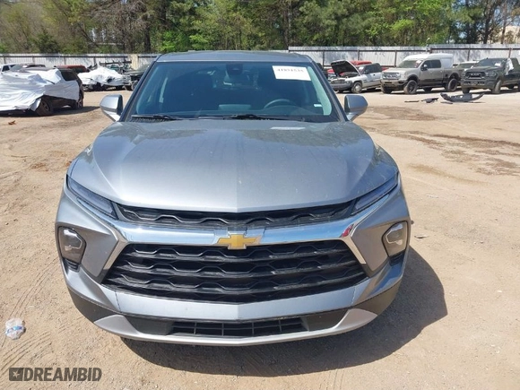 2025 Chevrolet Blazer LT with VIN 3GNKBHR48SS144860, listed as a IAAI auction lot 41851535 with 6,886 mi miles. Bid and sale history available at carsss.com. Image 12.