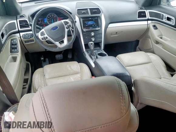 2014 Ford Explorer XLT with VIN 1FM5K7D83EGB00242, listed as a Copart auction lot 60711375 with 159,957 mi miles and Salvage title. Bid and sale history available at DreamBid. Image 8.
