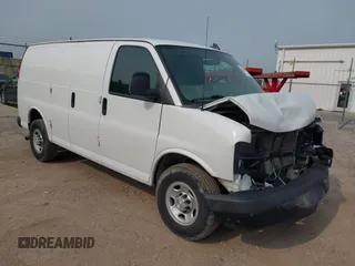2016 Chevrolet Express Cargo with VIN 1GCWGAFF6G1128884, listed as a IAAI auction lot 42414808 with 198,206 mi miles and . Bid and sale history available at DreamBid. Image 1.