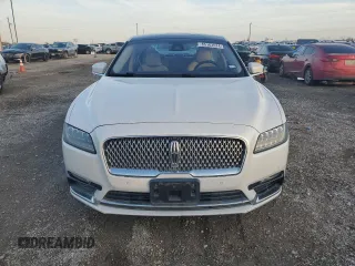 2018 Lincoln Continental Reserve with VIN 1LN6L9RP8J5611609, listed as a Copart auction lot 85163574 with 0 mi miles and Salvage Title. Bid and sale history available at carsss.com. Image 5.