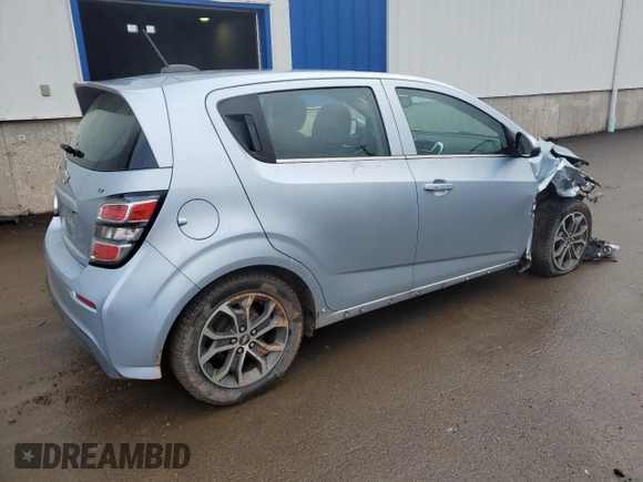 2017 Chevrolet Sonic LT with VIN 1G1JD6SB6H4139671, listed as a Copart auction lot 87265774 with 112,704 mi miles and Salvage Title. Bid and sale history available at carsss.com. Image 3.