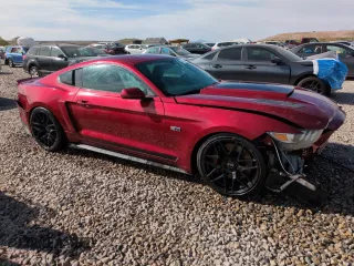 2015 Ford Mustang GT with VIN 1FA6P8CF8F5393235, listed as a Copart auction lot 49503685 with 72,690 mi miles and Salvage Title. Bid and sale history available at carsss.com. Image 4.