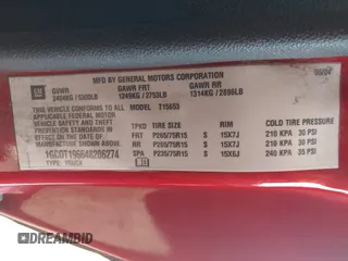 2004 Chevrolet Colorado LS Z71 with VIN 1GCDT196648206274, listed as a IAAI auction lot 41860390 with 125,844 mi miles. Bid and sale history available at carsss.com. Image 9.
