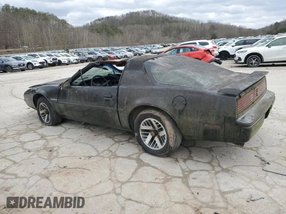 1985 Pontiac Firebird with VIN 1G2FS87S2FN235901, listed as a Copart auction lot 47164605 with 86,048 mi miles and Salvage Title. Bid and sale history available at carsss.com. Image 2.