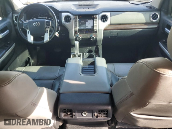 2018 Toyota Tundra 2WD SR5 with VIN 5TFFY5F16JX240498, listed as a Copart auction lot 80996804 with 123,831 mi miles and Salvage Title. Bid and sale history available at carsss.com. Image 8.