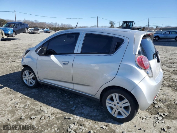 2013 Chevrolet Spark LS with VIN KL8CA6S98DC539424, listed as a Copart auction lot 45355835 with 155,030 mi miles and Salvage Title. Bid and sale history available at carsss.com. Image 2.