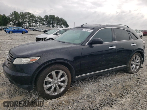 2008 Infiniti FX35 with VIN JNRAS08U48X103415, listed as a Copart auction lot 69342684 with 184,926 mi miles and Salvage Title. Bid and sale history available at carsss.com. Image 1.