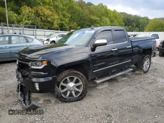 2016 Chevrolet Silverado 1500 LTZ with VIN 1GCVKSEC9GZ120674, listed as a Copart auction lot 71705864 with 64,231 mi miles and Salvage Title. Bid and sale history available at carsss.com. Image 1.