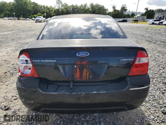 2006 Ford Five Hundred Limited with VIN 1FAFP25146G164294, listed as a Copart auction lot 60679454 with 170,478 mi miles and Salvage Title. Bid and sale history available at carsss.com. Image 6.