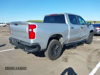2020 Chevrolet Silverado 1500 Custom Trail Boss with VIN 3GCPYCEF7LG435281, listed as a IAAI auction lot 41755690 with 128,927 mi miles and . Bid and sale history available at DreamBid. Image 4.