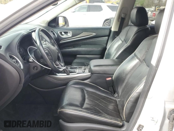 2017 Infiniti QX60 with VIN 5N1DL0MN4HC507133, listed as a Copart auction lot 48823865 with 184,428 mi miles and Salvage Title. Bid and sale history available at carsss.com. Image 7.
